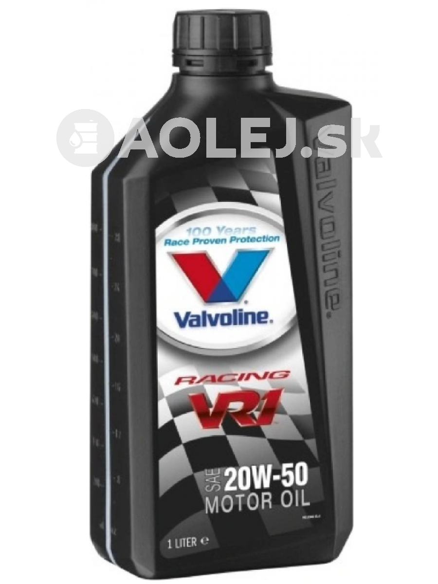 Valvoline VR1 Racing 20W-50 1L