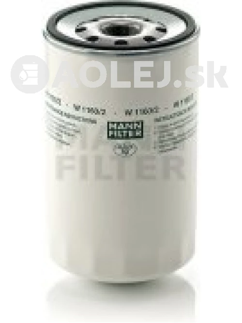 Olejový filter MANN FILTER W 1160/2