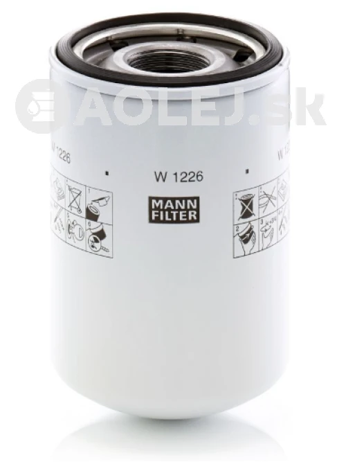 Olejový filter MANN FILTER W 1226