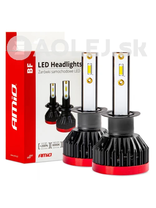 LED žiarovky hlavného svietenia H1 BF séria AMiO