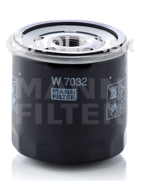 Olejový filter MANN FILTER W 7032