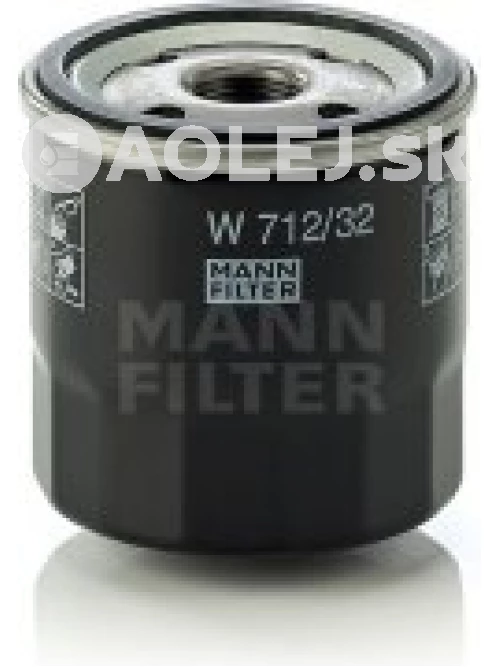 Olejový filter MANN FILTER W 712/32