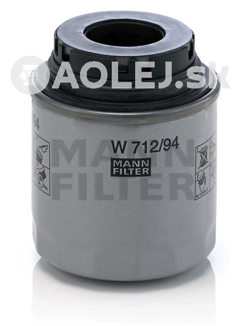 Olejový filter MANN FILTER W 712/94