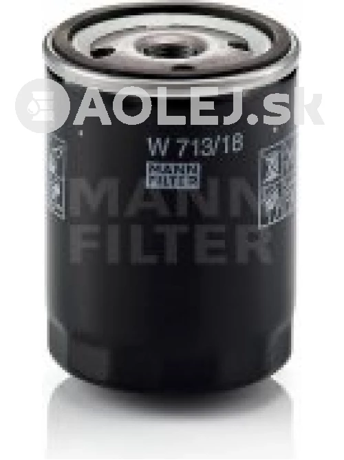 Olejový filter MANN FILTER W 713/18