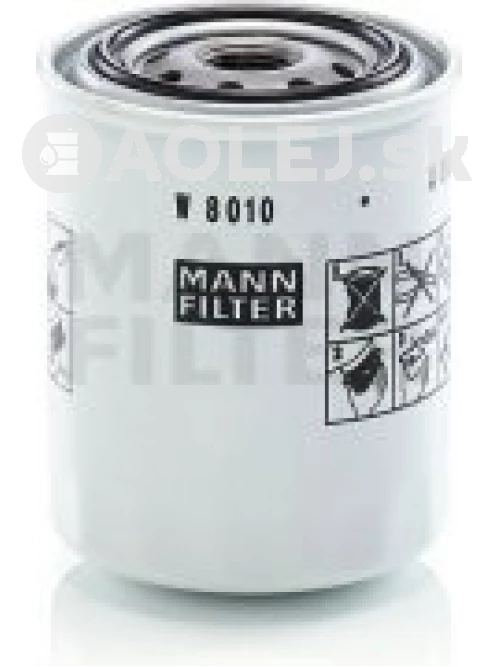 Olejový filter MANN FILTER W 8010