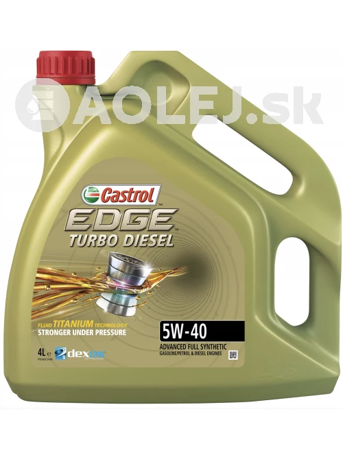 Castrol Edge Turbo Diesel 5W-40 4L