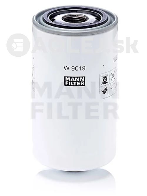 Olejový filter MANN FILTER W 9019