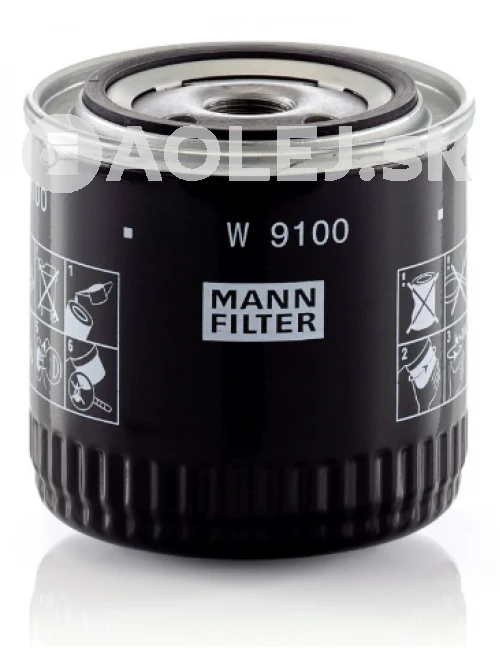 Olejový filter MANN FILTER W 9100