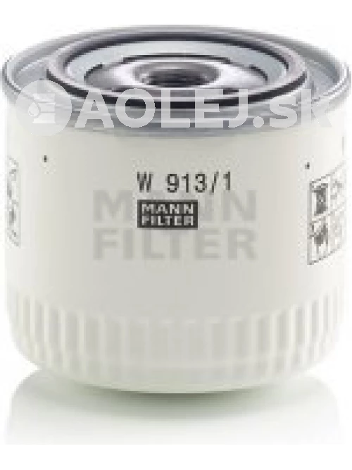 Olejový filter MANN FILTER W 913/1