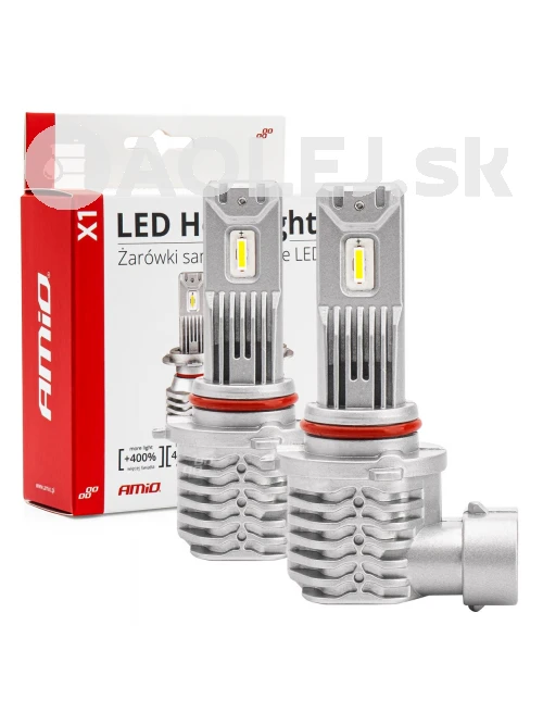 LED žiarovky hlavného svietenia HB4 9006 X1 Series AMiO