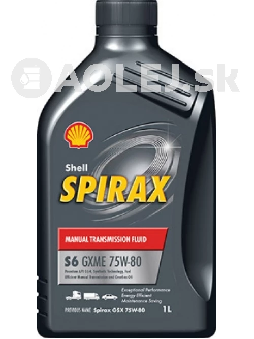 Shell Spirax S6 GXME 75W-80 1L