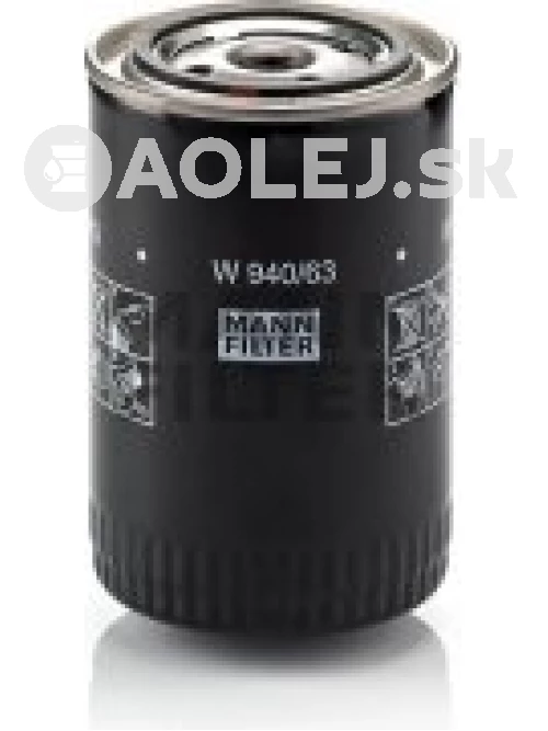 Olejový filter MANN FILTER W 940/63