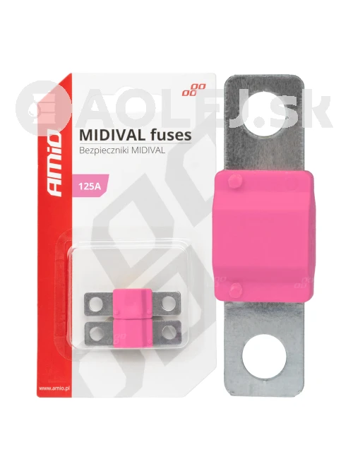 Poistky MIDIVAL 125A AMIO-03480