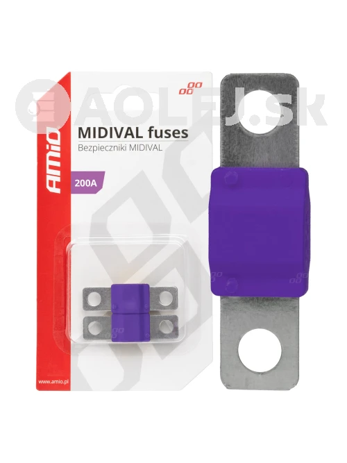 Poistky MIDIVAL 200A AMIO-03482