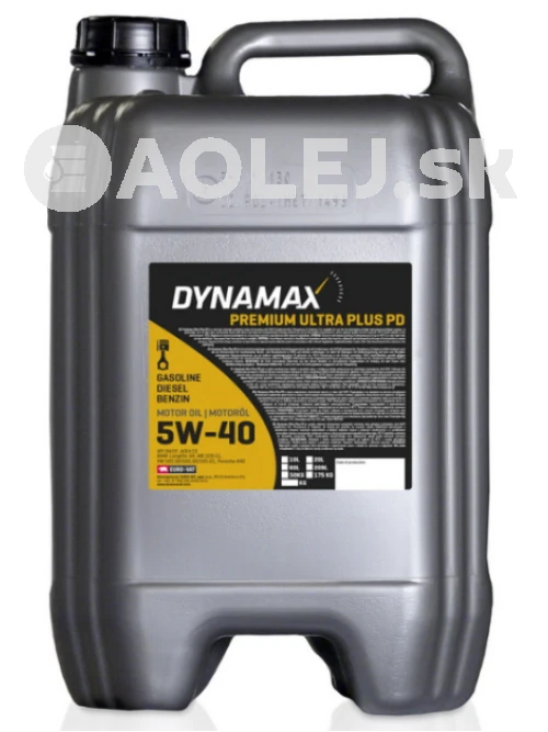 Dynamax Premium Ultra Plus PD 5W-40 20L