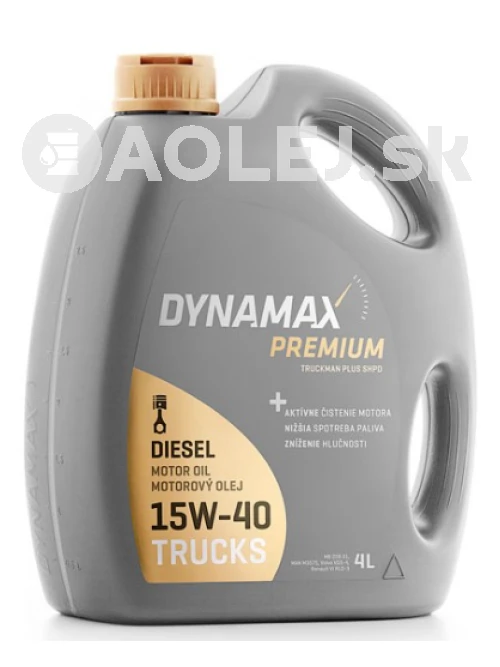 Dynamax Premium Truckman Plus SHPD 15W-40 4L