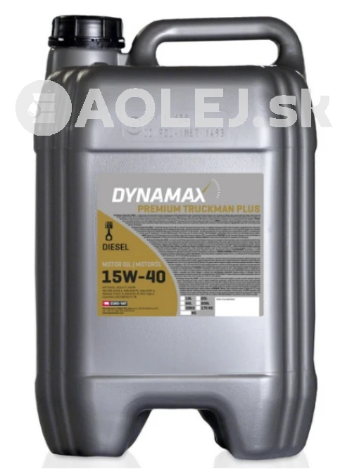 Dynamax Premium Truckman Plus 15W-40 10L