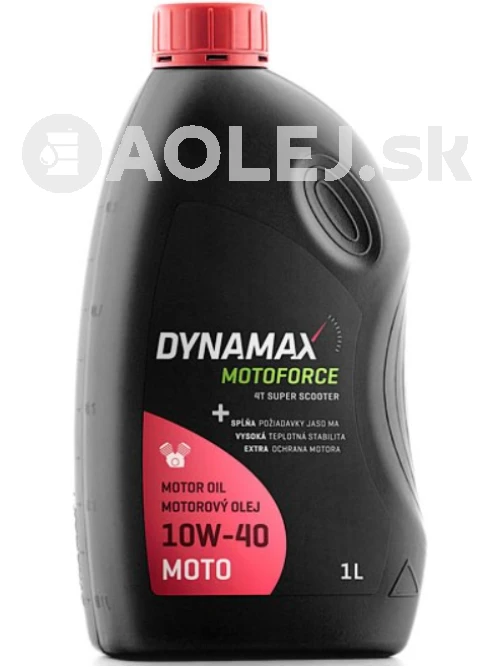 Dynamax Motoforce 4T Super Scooter 10W-40 1L