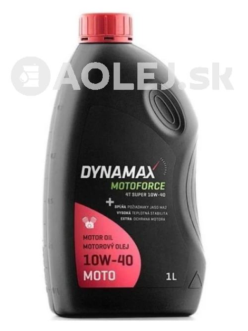 Dynamax Motoforce 4T Super 10W-40 1L