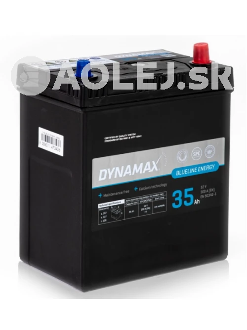 Dynamax Energy Blueline Asia P 12V 35Ah 300A