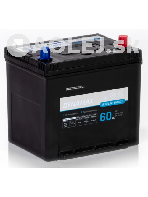 Dynamax Energy Blueline Asia P 12V 60Ah 540A