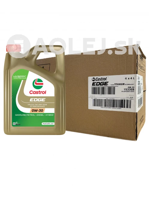 Castrol Edge Titanium FST 0W-30 4x4L