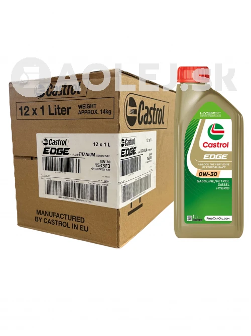 Castrol Edge Titanium FST 0W-30 12x1L