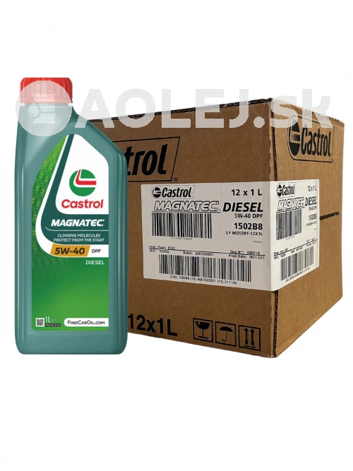 Castrol Magnatec Diesel DPF 5W-40 12x1L