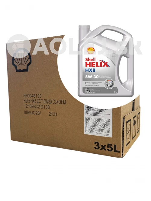 Shell Helix HX8 ECT 5W-30 3x5L