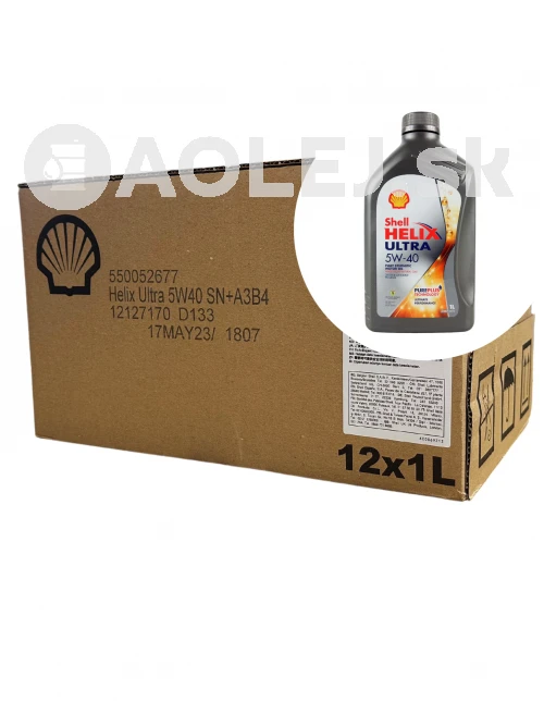 Shell Helix Ultra 5W-40 12x1L