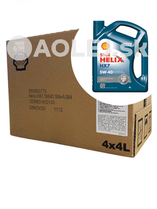 Shell Helix HX7 5W-40 4x4L