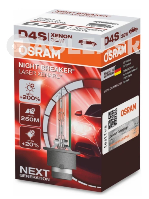 Osram 42V 35W P32d-5 D4S Xenarc Night Breaker Laser