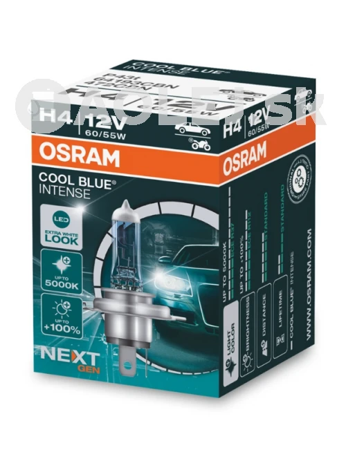 Osram H4 12V 60/55W P43t Cool Blue Intense Nextgen