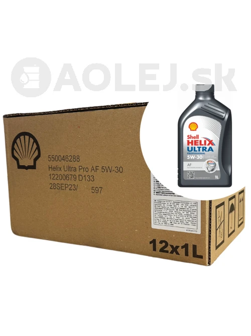 Shell Helix Ultra Professional AF 5W-30 12x1L