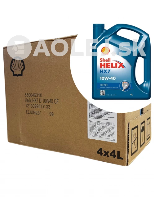 Shell Helix HX7 Diesel 10W-40 4x4L