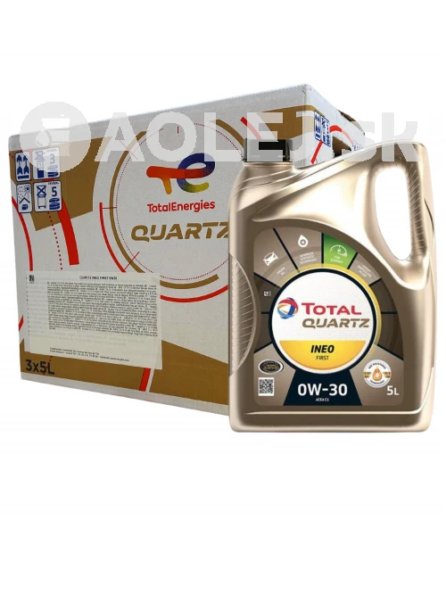 Total Quartz Ineo First 0W-30 3x5L