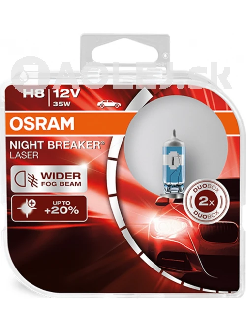 Osram H8 12V 35W PGJ19-1 Night Breaker Laser Box