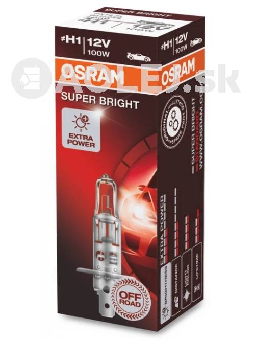 Osram H1 12V 100W PX14,5s Super Bright 