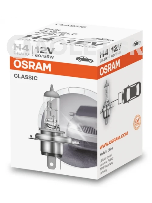 Osram H4 12V 60/55W P43t Classic