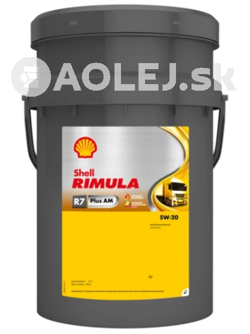 Shell Rimula R7 Plus AM 5W-20 20L