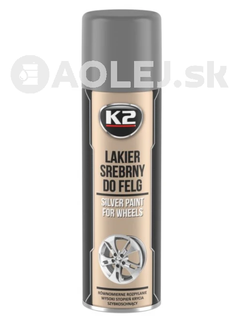 K2 Silver Lacquer For Wheels 500ml