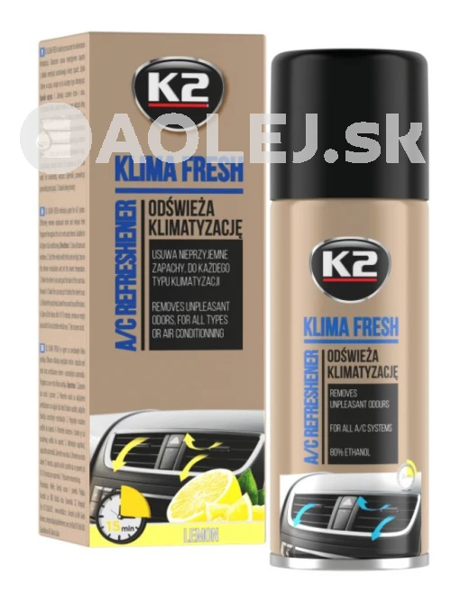 K2 Klima Fresh Lemon 150ml