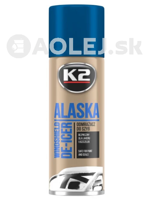 K2 Alaska - rozmrazovač okien 250ml