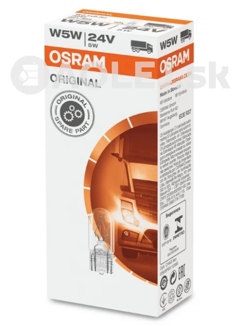 Osram W5W 24V 5W W2,1x9,5d Original Line 