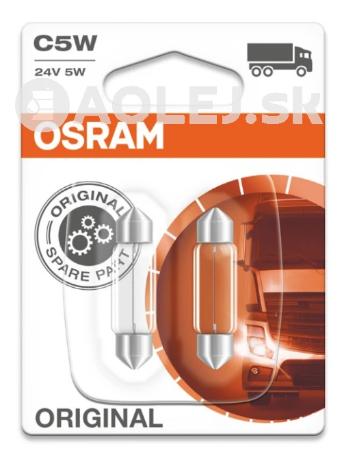 Osram C5W 24V 5W SV8,5-8 Original Line - blister 