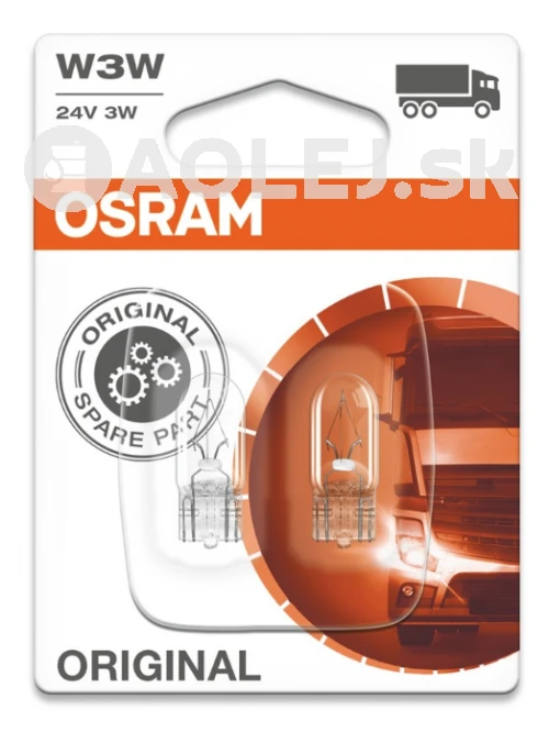 Osram W3W 24V 3W W2,1x9,5d Original Line - blister