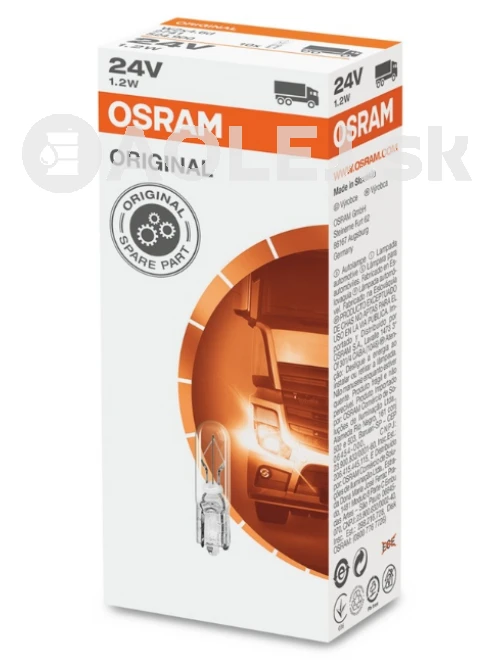 Osram 24V 1,2W W2x4,6d Original Line