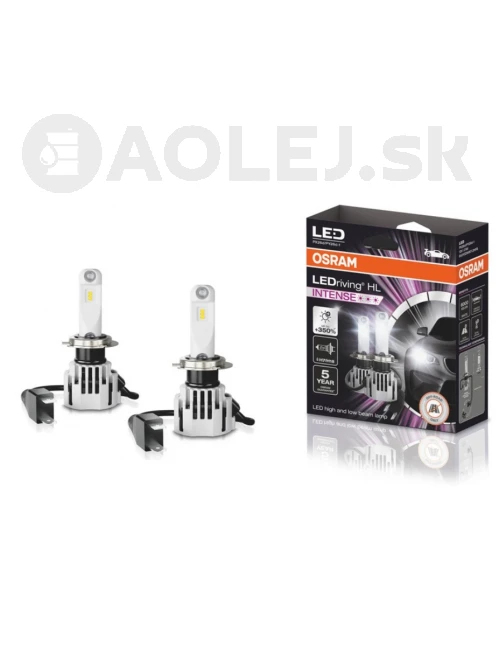 Osram H7/H18 +350% LEDriving HL Intense 2ks