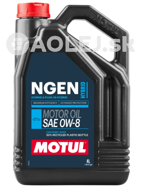 Motul NGEN Hybrid 0W-8 4L