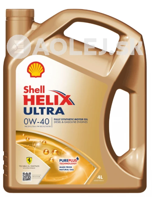 Shell Helix Ultra 0W-40 4L